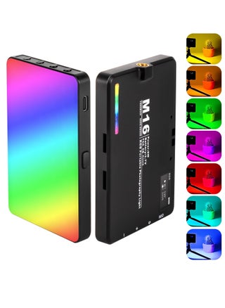 RGB Video Light, 94 LED 3000-9900K Dimmable, 360° Full Color 20 Scene Modes Camera Light 1500mAh Rechargeable for Zoom Meetings Live Stream TikTok Video - pzsku/Z2D0AB8258A7D39DB4AFAZ/45/_/1723452303/3918bf3a-fff1-47fa-a497-dd3a9898c62b