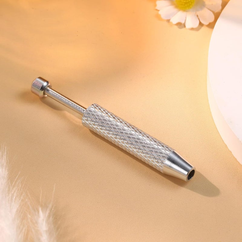 GEMQUEEN Piercing Taper Ball Grabber Tool - Stainless Steel Jewelry Applicator for Ear, Nose, and Lip Piercings - Image 4