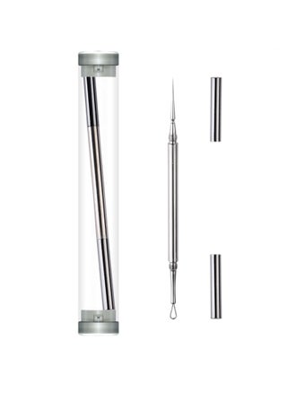 SYOSI 2 Pack 2 in 1 Facial Milia Removal and Whitehead Extractor and Lancet Circle Loop and Sharp Needle Pimple Popper Tool, Professional Blackhead & Blemish Remover for Nose Face - pzsku/Z2D0AD8755600CAAAA244Z/45/_/1685502337/1fec9799-5ffc-4536-85d1-42f5d3a94a9f