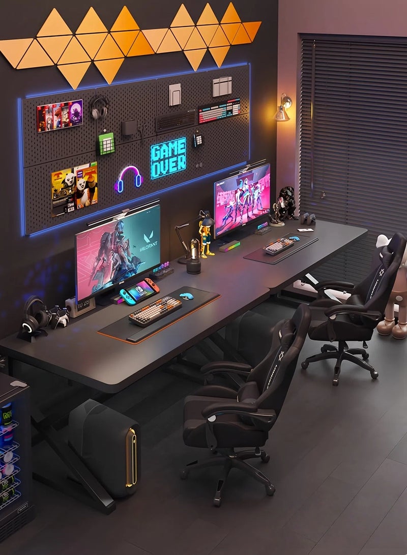 ACPLAY Ergonomic Gaming Table with CPU Stand, Ideal Gaming Desk, PC Computer Desk, Computer Table, Kids Study Desk, Writing Desk, Home Office Desk  - Image 3