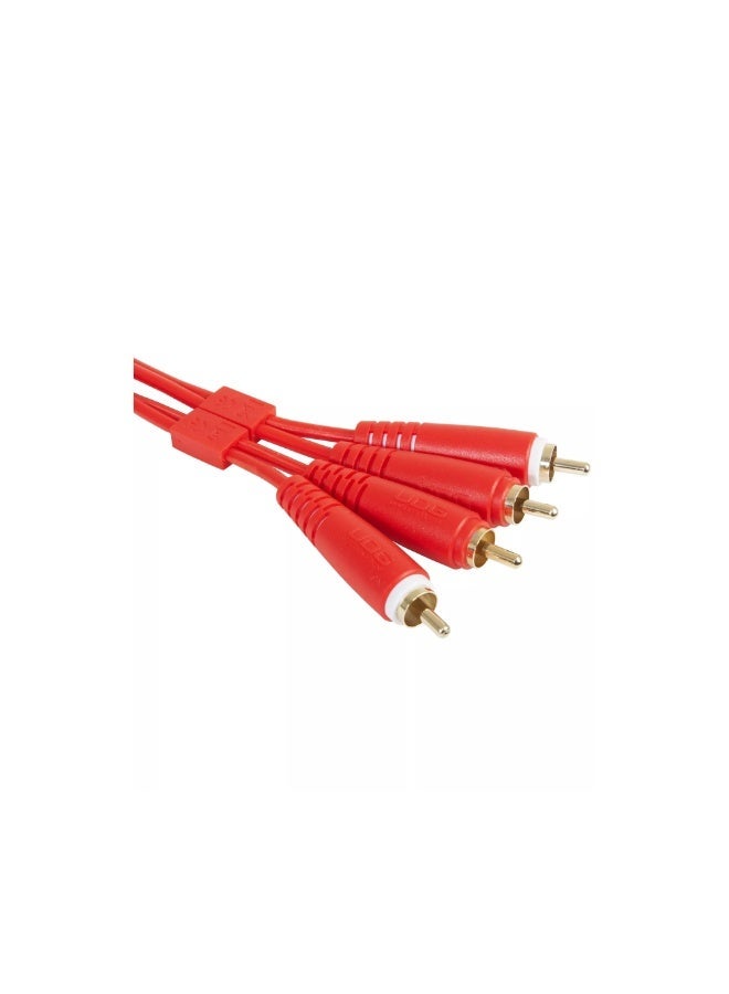 UDG Ultimate Audio Cable Set RCA - RCA, Red, Straight, 3 m - Image 2
