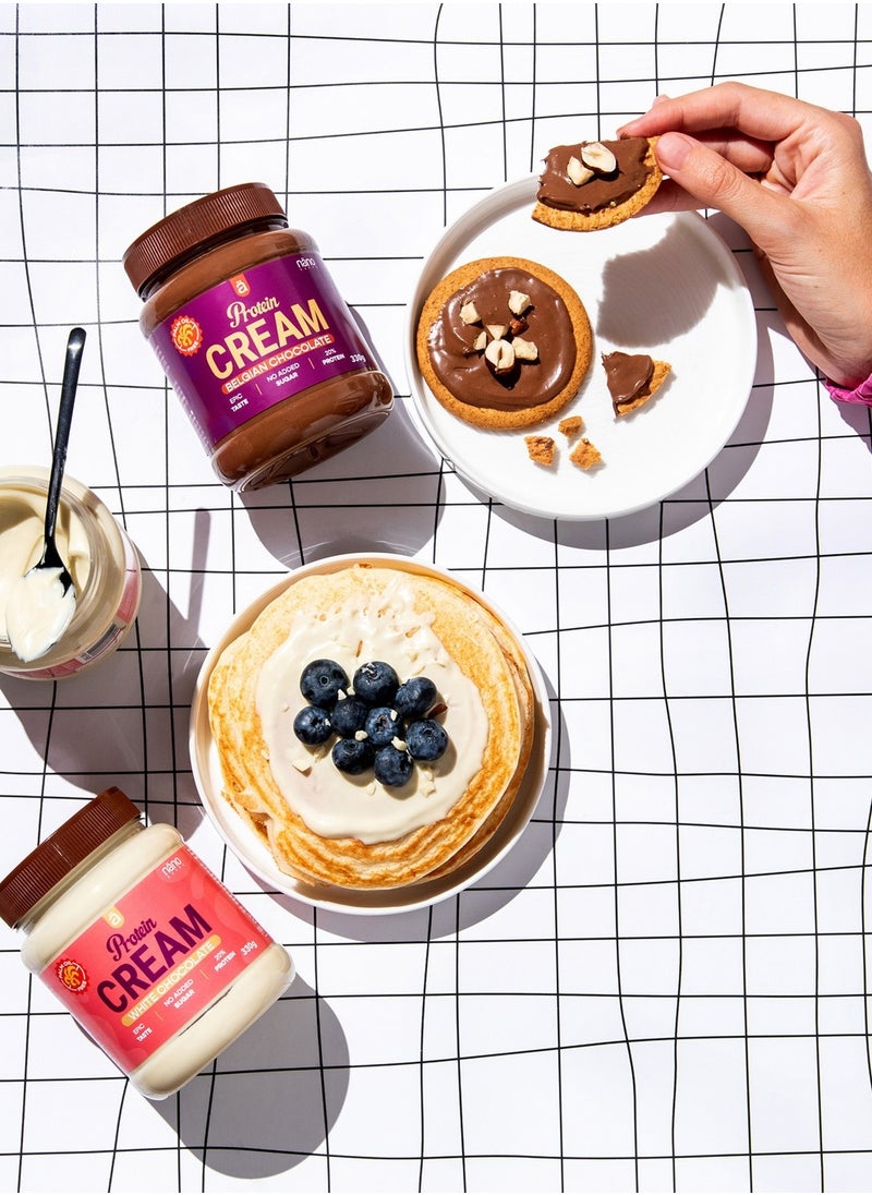 NanoSupps Cream Protein Spread - Belguim Chocolate - (330g)  - Image 4
