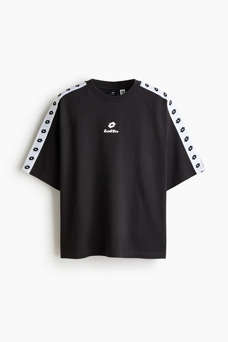 H&M  Oversized Fit Cotton T-shirt for Men | Best Price UAE