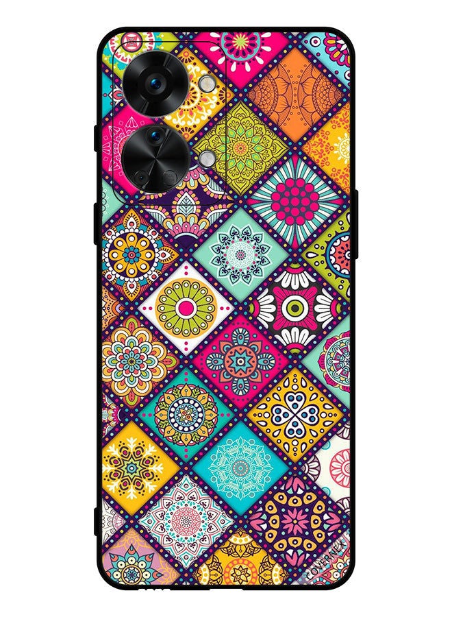 Covernex Protective Case Cover For OnePlus NORD 2T Multi Shapes Floral Pattern - Image 1