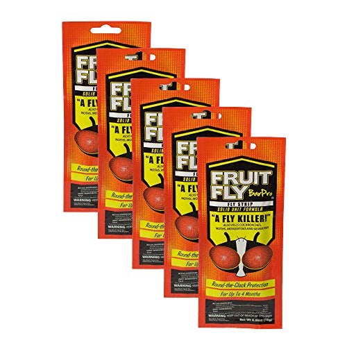 Fruit Fly BarPro – Vapor-Activated Insect Control Strip – Better Than Fruit Fly Traps – Kills Flies, Gnats, Roaches, Mosquitoes, and More – Odorless, 4 Month Protection - Image 1