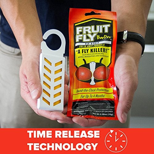 Fruit Fly BarPro – Vapor-Activated Insect Control Strip – Better Than Fruit Fly Traps – Kills Flies, Gnats, Roaches, Mosquitoes, and More – Odorless, 4 Month Protection - Image 4