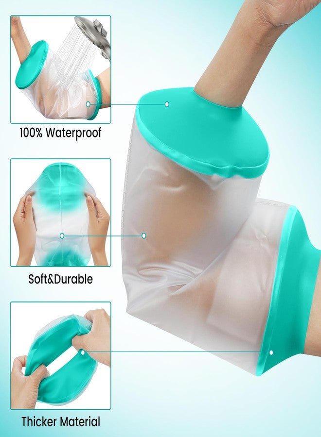 Divvsck PICC Line Shower Cover, PICC Line Covers for Upper Arm, Reusable Waterproof IV & PICC Line Sleeve Protector for Chemotherapy Treatment, Broken Wound Elbow for bath Shower - Image 2