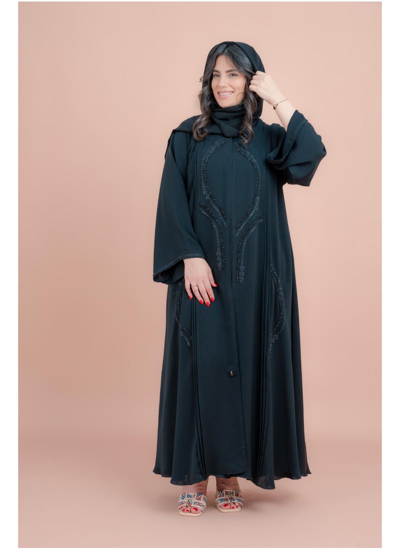 IKKXA Crystal Elegance Abaya  - Image 4