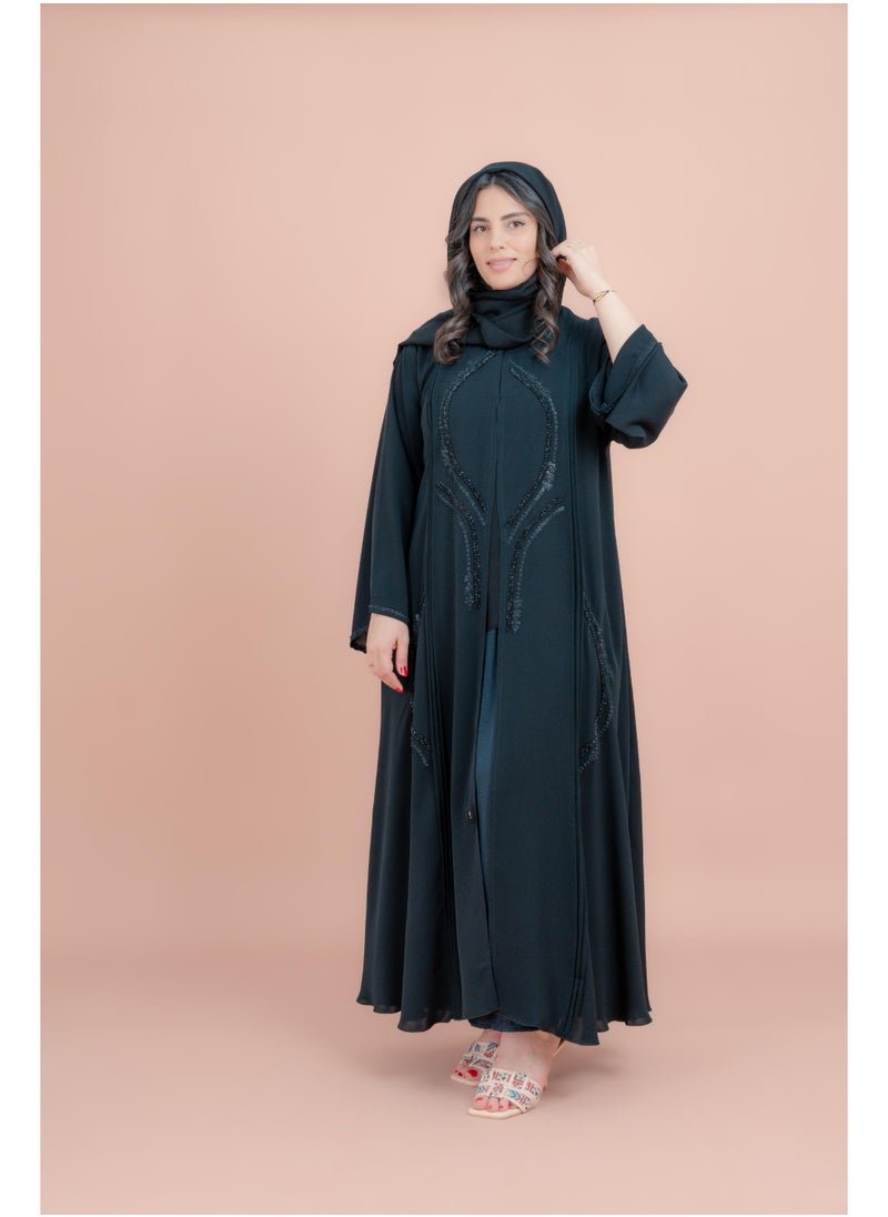 IKKXA Crystal Elegance Abaya  - Image 1