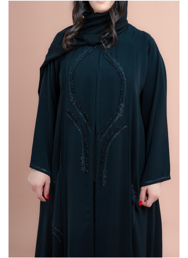 IKKXA Crystal Elegance Abaya  - Image 2