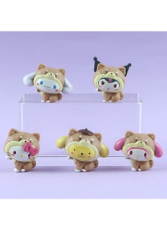 Y&D Kawaii Sanrio Figure My Melody kuromi Figure Birthday Party Supplies, Cinnamon Cupcake Toppers, Cute Mini Figure Toys Birthday Party Favor For Kids Fans Collection Bouquet Desk Decor  - Image 2