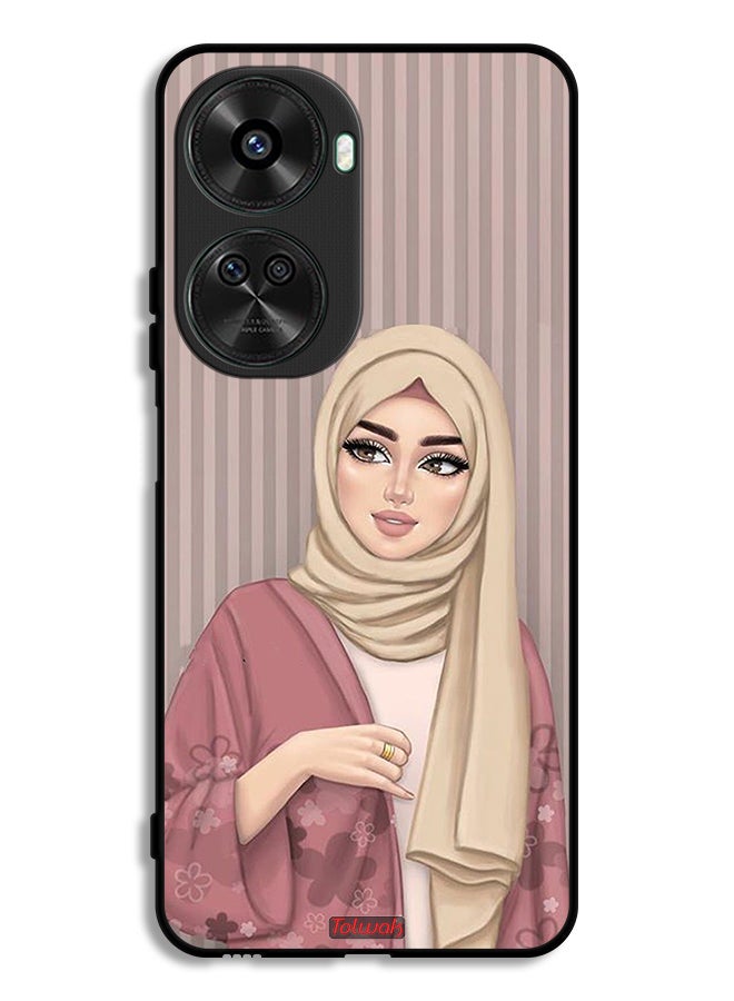 Tolwak Huawei nova 11 SE Protective Case Cover Hijab Girl Art - Image 1