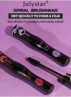 Julystar Lash Princess False Lash Effect Mascara, Vegan & Cruelty Free, Oil, Parabens & Microplastic Particles （10ML）  - Image 4