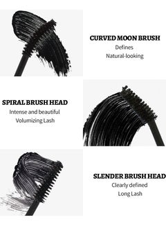 Julystar Lash Princess False Lash Effect Mascara, Vegan & Cruelty Free, Oil, Parabens & Microplastic Particles （10ML）  - Image 3