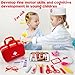 XZZO Doctor Kit for Kids 36 Pcs Pretend Doctor Playset kit for Toddlers 35 with Medical Bag Real Stethoscope Toddler Doctor Play Set for Boys and Girls Fun Role Playing Game Doctor Play Gift - Image 2