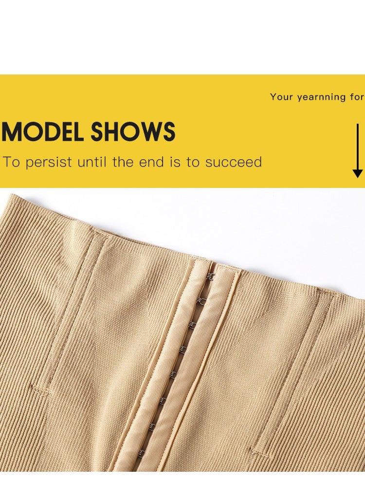 RATSAW - Women's High Waist Postpartum Shapewear Adjustable Tummy Control Seamless Flat Angle Shaping Shorts - Image 1