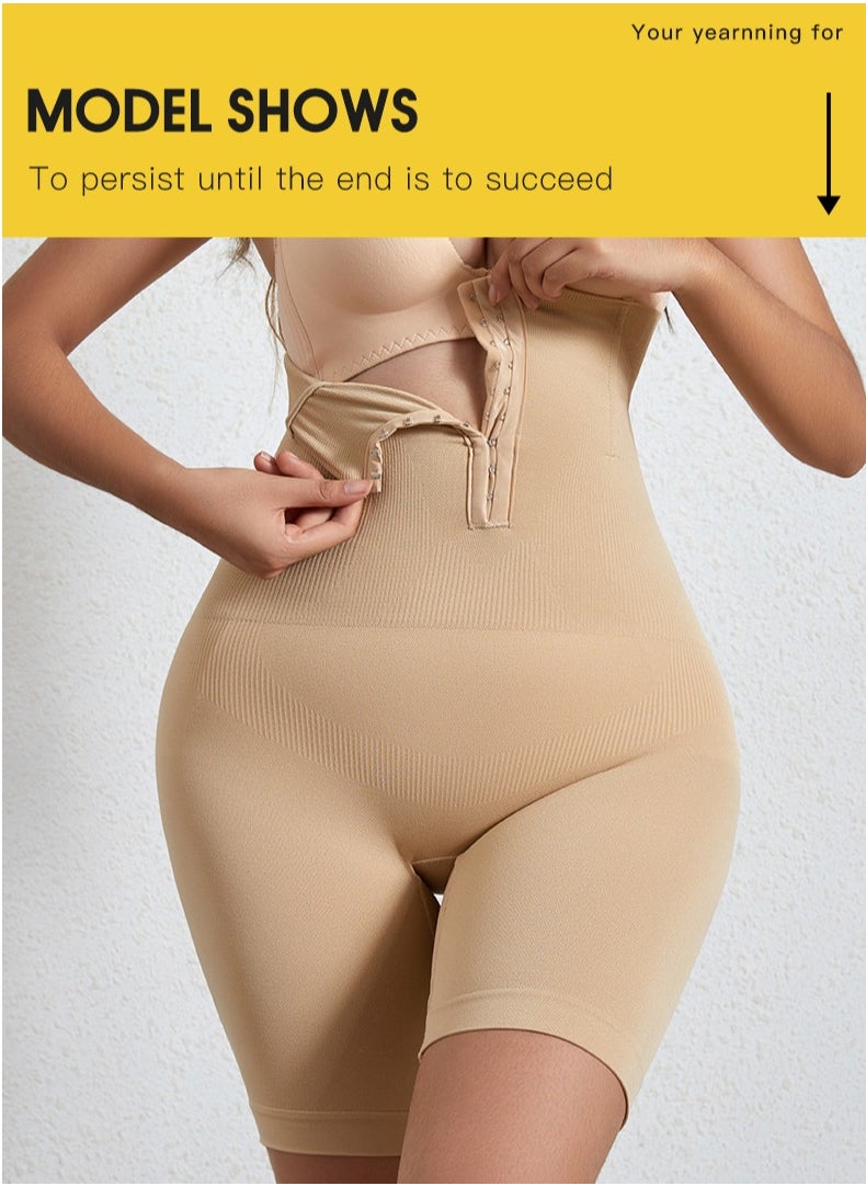 RATSAW - Women's High Waist Postpartum Shapewear Adjustable Tummy Control Seamless Flat Angle Shaping Shorts - Image 1