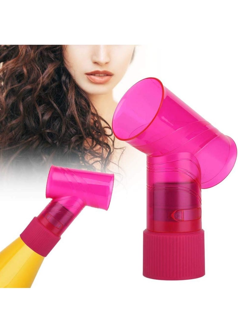 Excefore Hair Dryer Diffuser, Blow Dryer Attachment, Curly Hair Dryer Diffuser, Hair Salon Styling Tools, Create Curly Hair, for Men and Women, Dry Hair Quickly(Pink) - Image 2