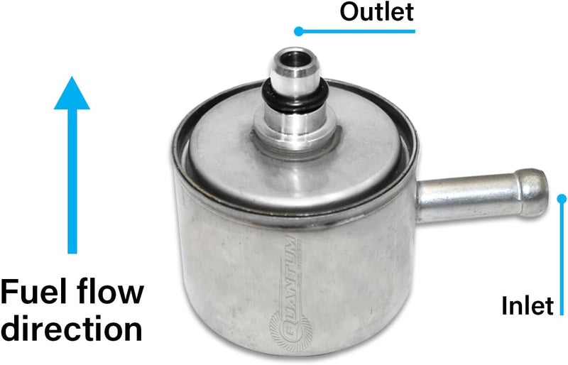 HFP "QFS Fuel Filter, Replaces 62897-01B Replacement for Harley Davidson Electra Glide, Road Glide, Road King, Fat Boy, Softail Deuce Springer Heritage Night Train, Street Glide, 2001-2007, oem 61001-01" - Image 2