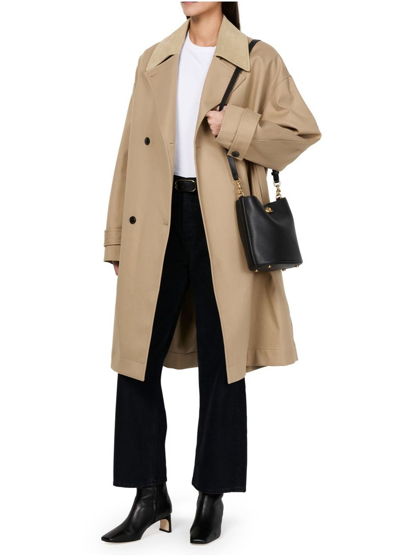 حقيبة دلو ناعمة من COACH Willow مقاس 19