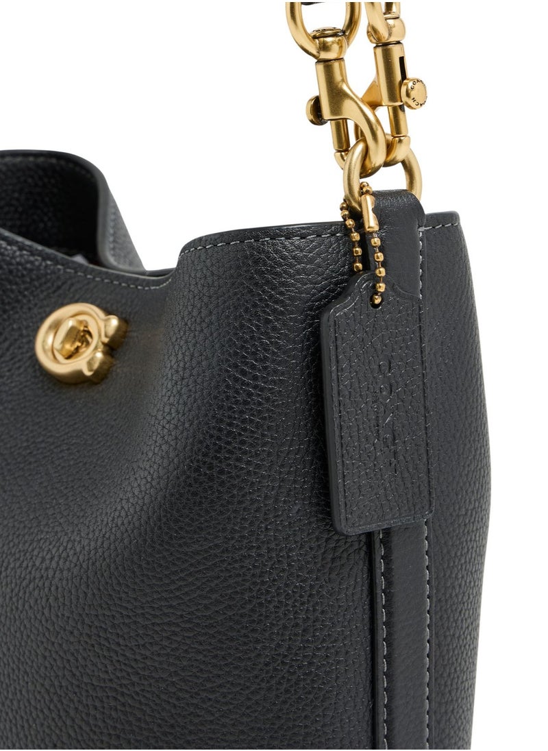 حقيبة دلو ناعمة من COACH Willow مقاس 19