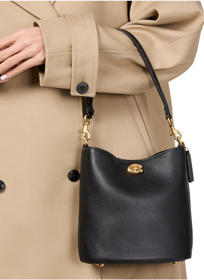 حقيبة دلو ناعمة من COACH Willow مقاس 19