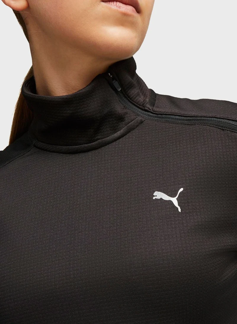PUMA Run Micro Fleece Sweatshirt