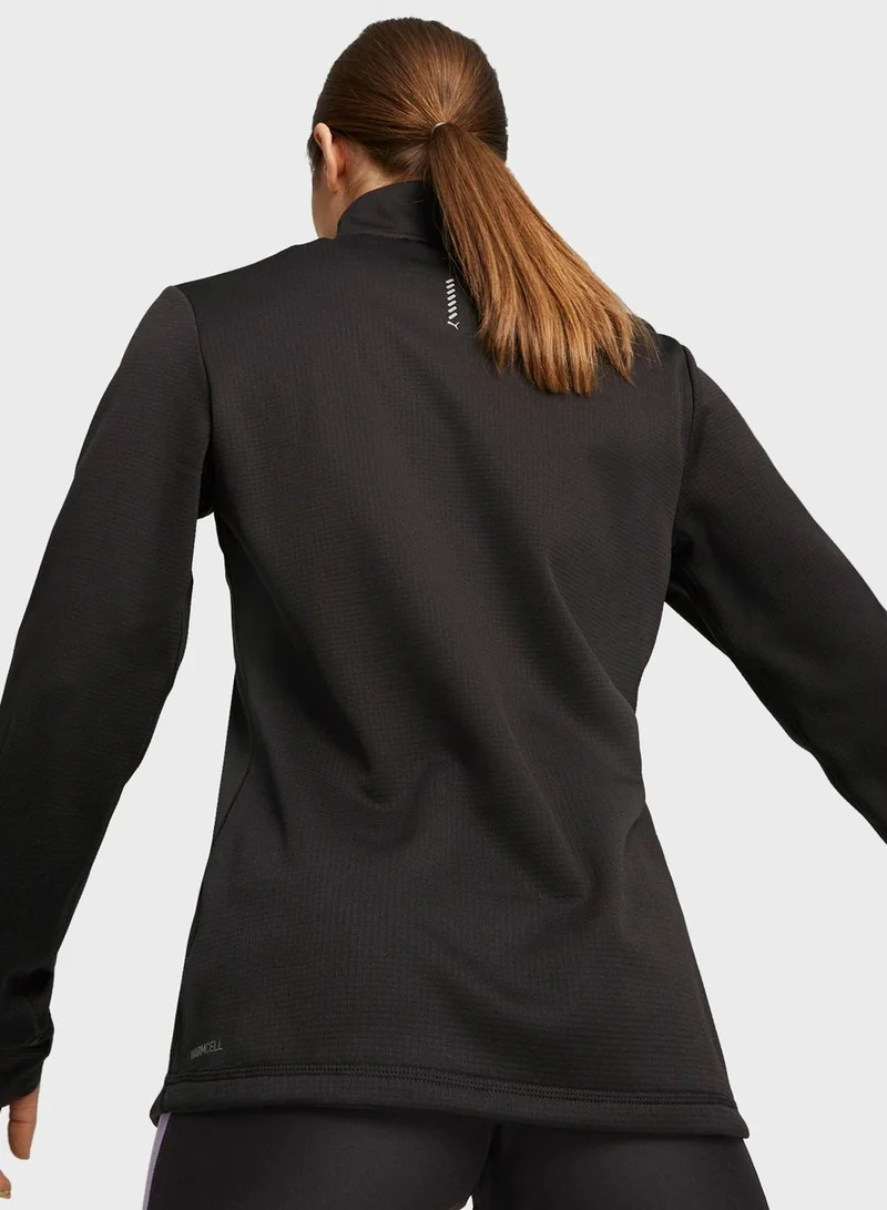 PUMA Run Micro Fleece Sweatshirt