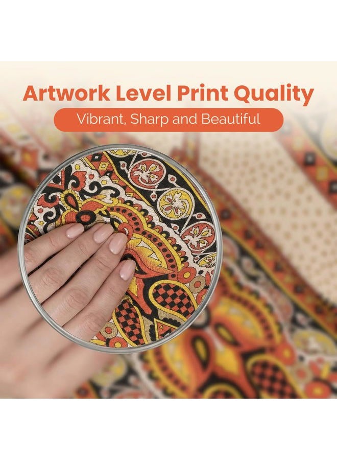 Oussum Ladies Kaftans Kimono Maxi Style Dresses Long Printed Caftan Beach Dress Women Plus Size Evening Gown, Beige, One Size Plus - Image 3