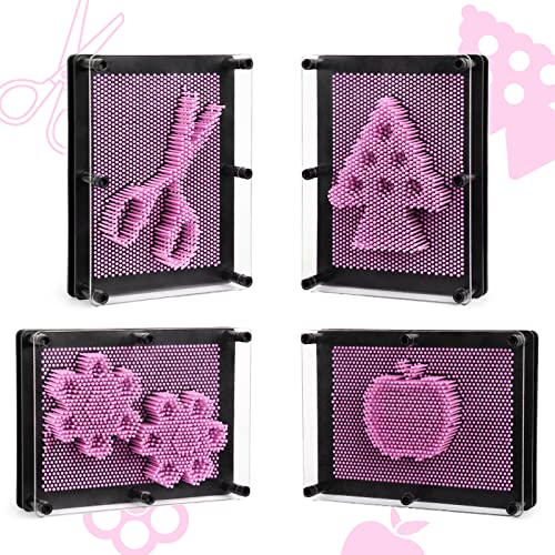 ENJSD 3D Pin Art Sensory Toys for Kids 5-7, Pin Art Board Impression Sensory Toys for Kids with Autism, Autism Gifts for Autistic Children Age 3, 4, 5, 6, 7, 8, 9, 10+ Years Old Boys Girls - Image 4