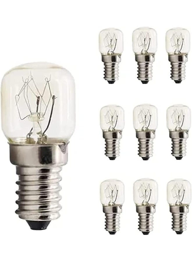 Glow Himalayan 15W E14 Salt Lamp Spare Lamp for Rock Salt Lamp Refrigerator Fridge Light Bulb