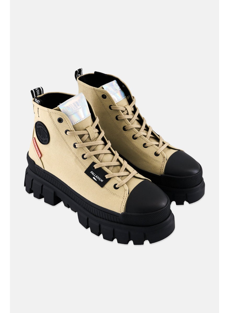 PALLADIUM Women Medium Revolt Hi Tx Lace Up Ankle Boots, Multicolor  - Image 1