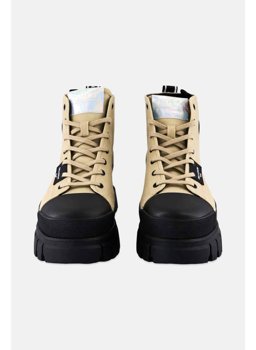 PALLADIUM Women Medium Revolt Hi Tx Lace Up Ankle Boots, Multicolor  - Image 3