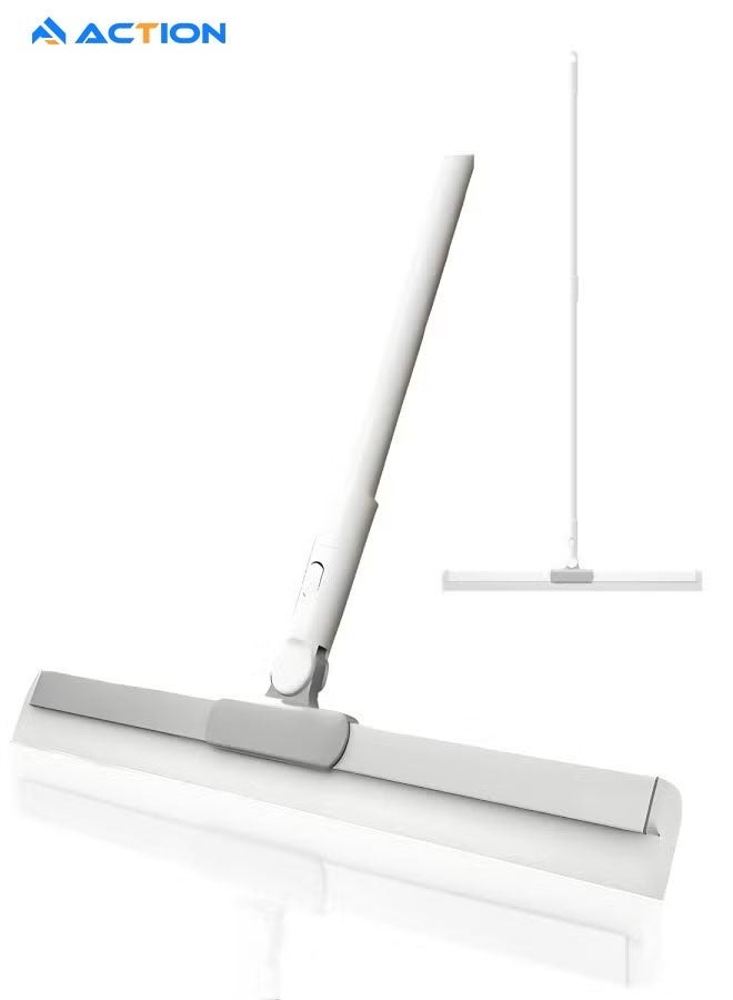 ACTION Multifunction Magic Broom,Household Silicone Wiper Floor Squeegee With 180° Rotating Head Non-Stick Hair Sweeping Tool Adjustable Floor Scraping Sweeper For Bathroom, Window, Kitchen, Tile Floor Cleaning - Image 1