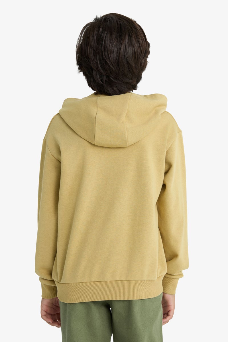 ديفاكتو قميص رياضي بأكمام طويلة وغطاء رأس للأولاد - Image 5