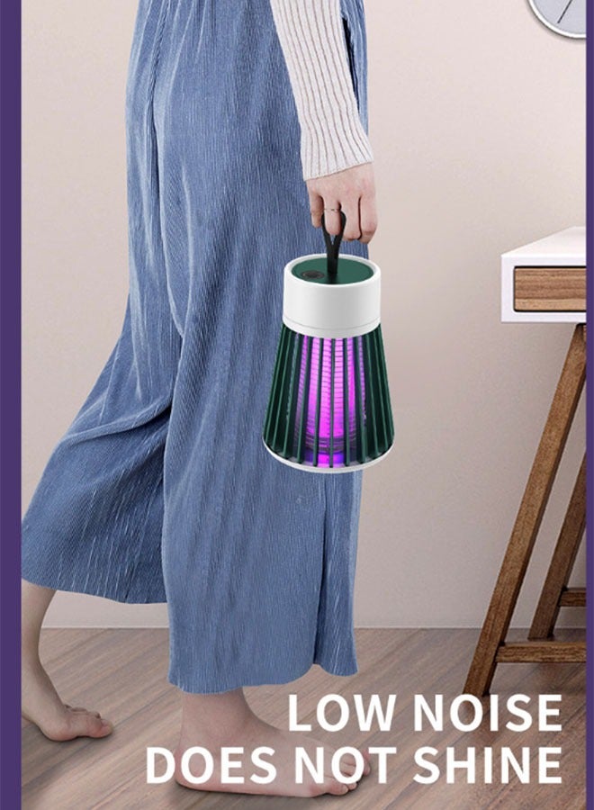 EHOME Bug Zapper Outdoor Indoor Mosquito and Fly Killer Electric Rechargeable Mosquito Zapper Flying Insect Trap Portable Cordless Bug Zappers USB Bug Bulb LED Light Mosquito Trap for Home,Camping  - Image 3