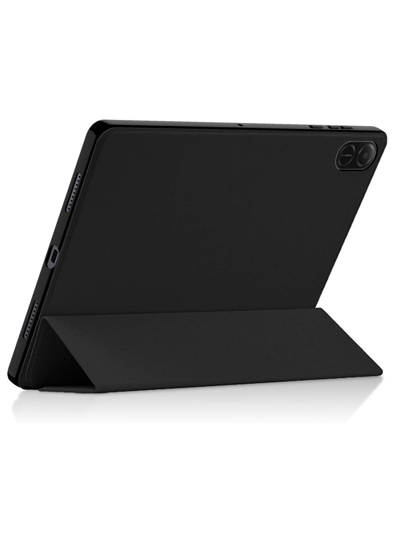 VKL - Case Compatible with Honor Pad X8a, [Stand Feature] TPU Anti-scratch Protective Case, Ultra Thin Smart Cover Kickstand Case, for Honor Pad X8a-Black - Image 1
