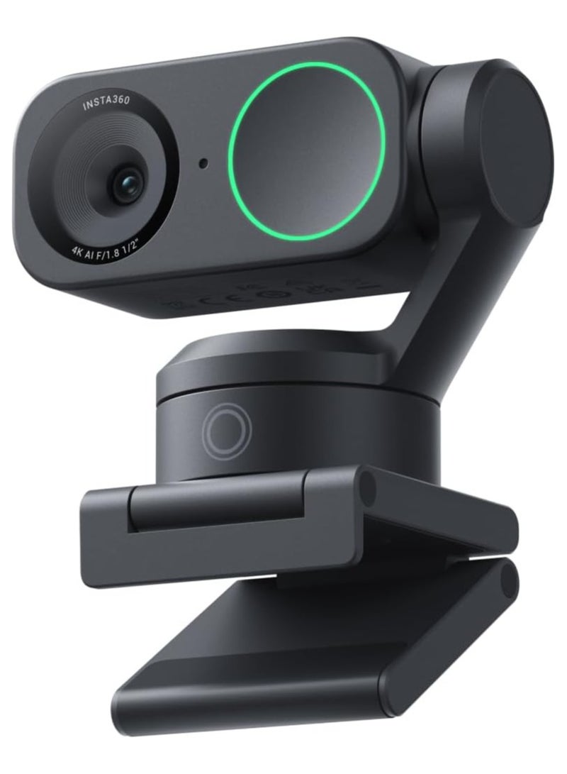 Insta360 Link 2 PTZ Dual Axis Gimbal AI-Powered 4K Webcam with 1/2" Sensor for Increased Detail, Pro Audio, Gesture Control, HDR, AI Tracking, Deskview and Streamer Mode - Built-in Privacy ProtectionLink 2 PTZ Dual Axis Gimbal AI-Powered 4K Webcam with 1/2" Sensor for Increased Detail, Pro Audio, Gesture Control, HDR, AI Tracking, Desk view and Streamer Mode - Built-in Privacy Protection Link 2 - Image 1