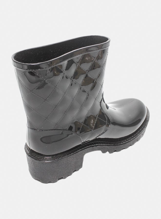 Glitter Women Half-Boots - Black - Image 4