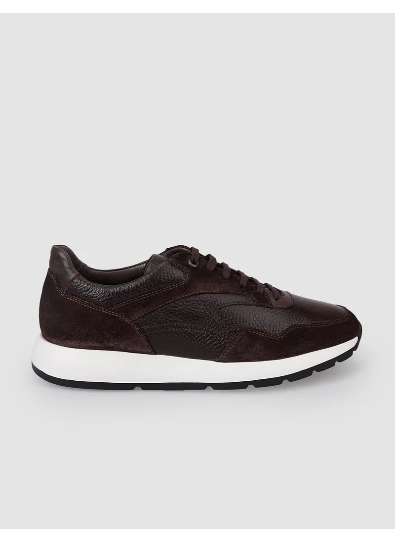 Cabani Leather Brown Men's Sports Shoes