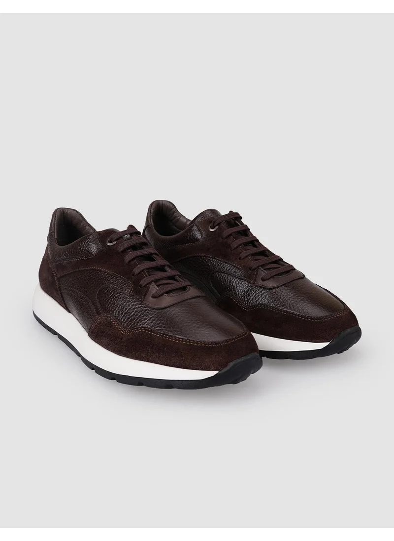 Cabani Leather Brown Men's Sports Shoes