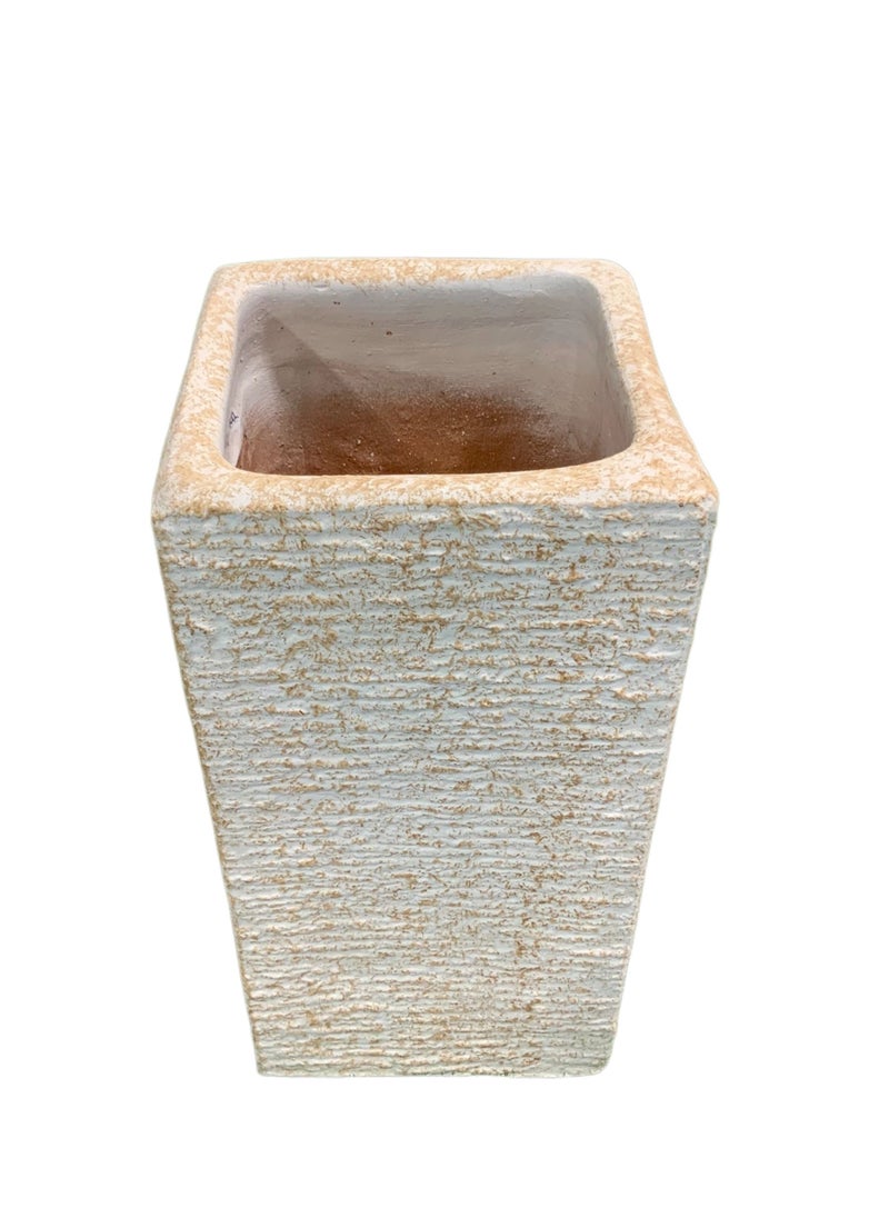 Schondor Furniture Vase White | Flower Pot | 29x57cm | Outdoor | Durable  - Image 1