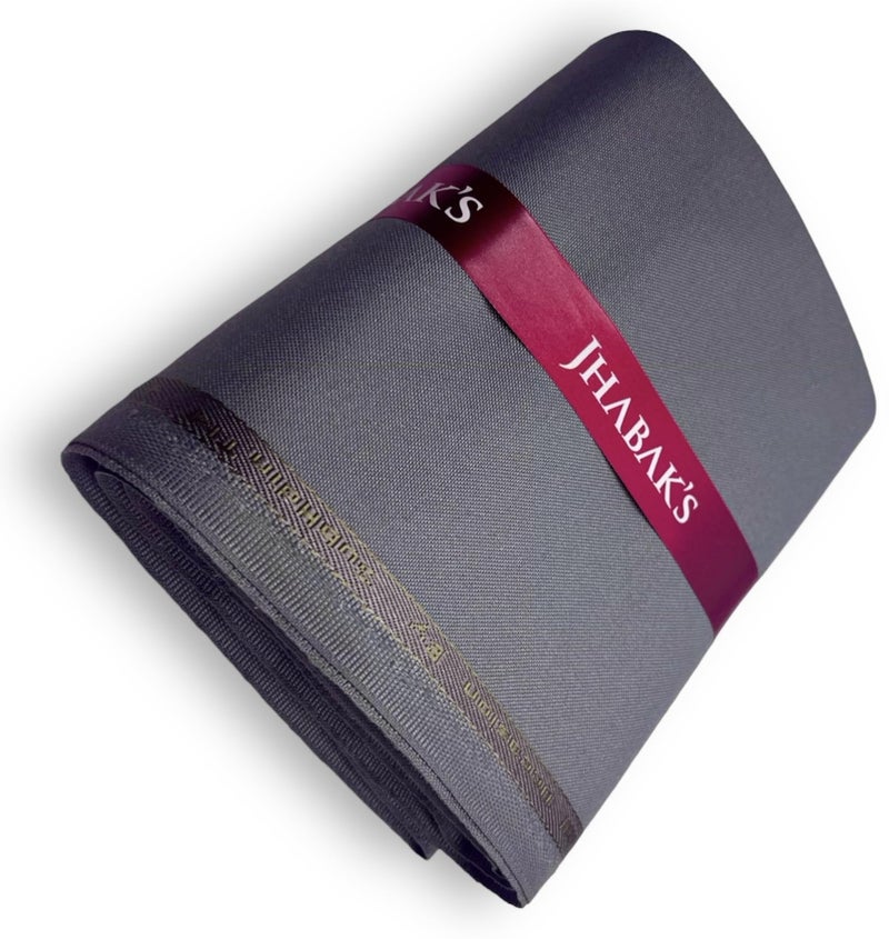JHABAK'S Unstitched Viscose Rayon Self Design Trouser Fabric (1.30 Meters, Pack of 4) C - Image 4