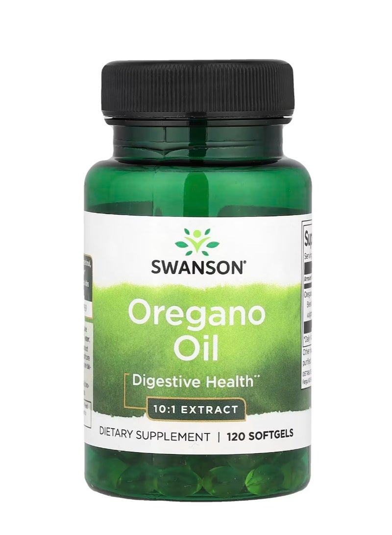 سوانسون زيت الأوريجانو 120 كبسولة هلامية - Image 1