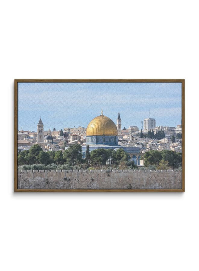 Home Gallery The rock mosque Printed Framed Wall Art 120x80 - Image 3