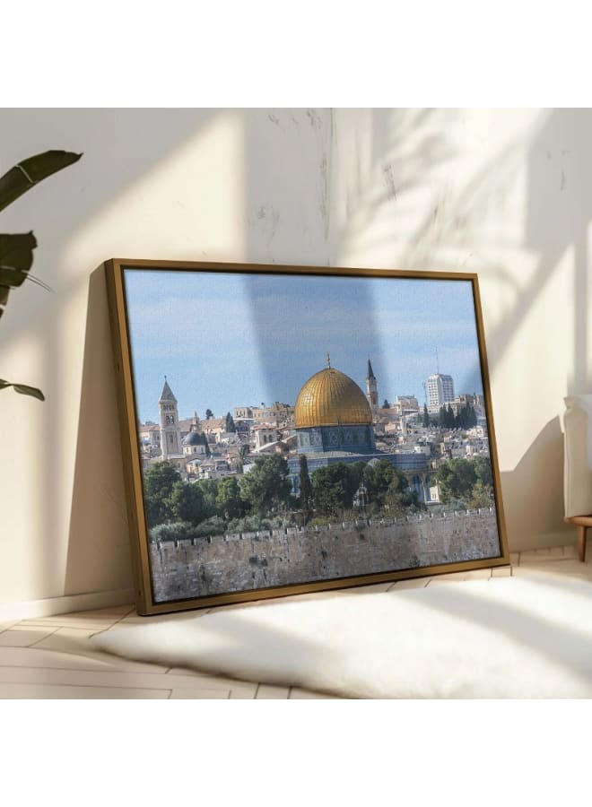 Home Gallery The rock mosque Printed Framed Wall Art 120x80 - Image 1