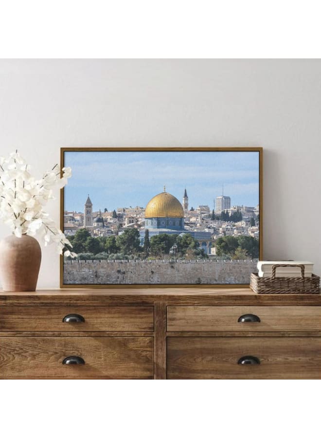 Home Gallery The rock mosque Printed Framed Wall Art 120x80 - Image 4