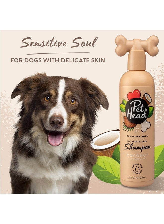 PET HEAD Pet Head Sensitive Soul Dog Shampoo | Coconut Scent | Shampoo for Dogs with Sensitive Skin | Moisturizing | Professional Grooming | Vegan | Gentle Formula for Puppies | Made in USA | 16fl oz.  - Image 3