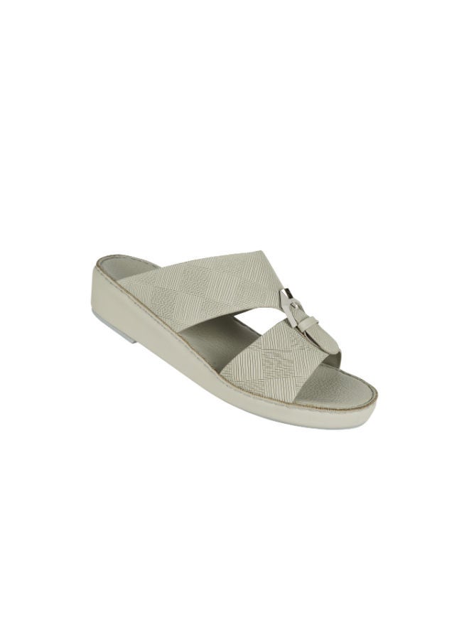 Barjeel Uno Mens Arabic Sandals BSP1-59 Grey