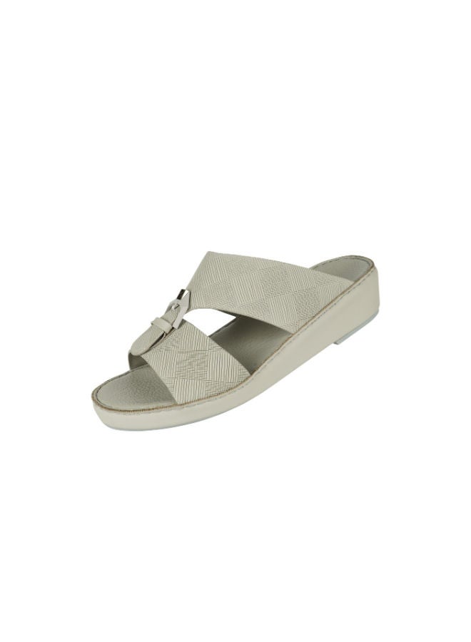 Barjeel Uno Mens Arabic Sandals BSP1-59 Grey